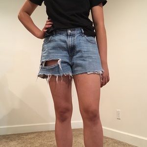 Levi Strauss Denim Cutoff Shorts